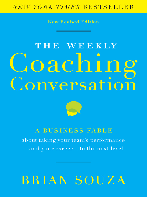 Title details for Weekly Coaching Conversation (New Edition) by Brian Souza - Wait list